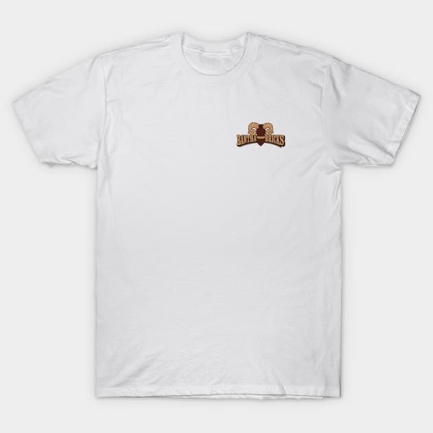 Bantha Bricks Over the Heart (Small Logo) T-Shirt by banthabricks